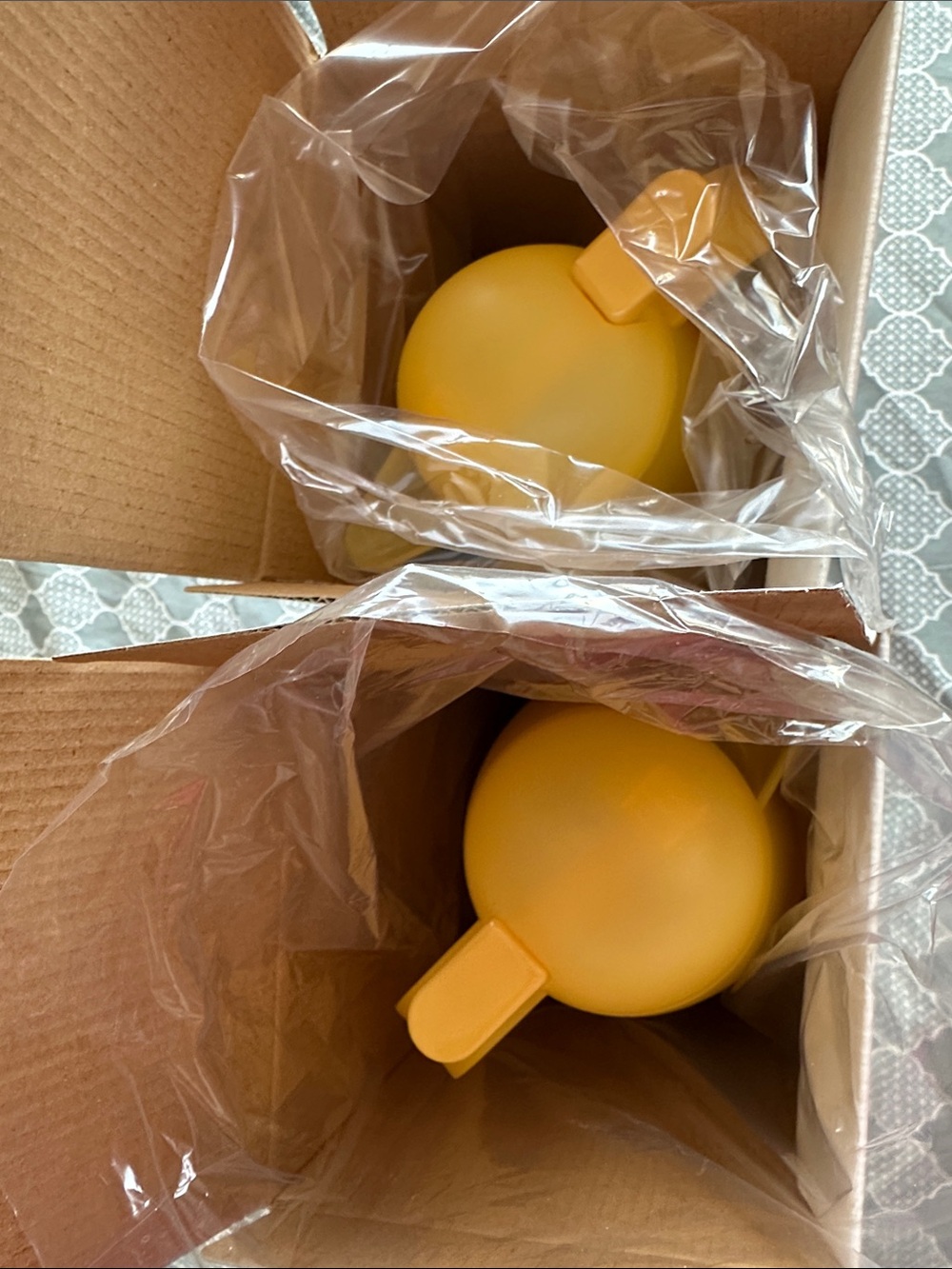 Yellow Silicone Egg Separator - Kitchen Tool